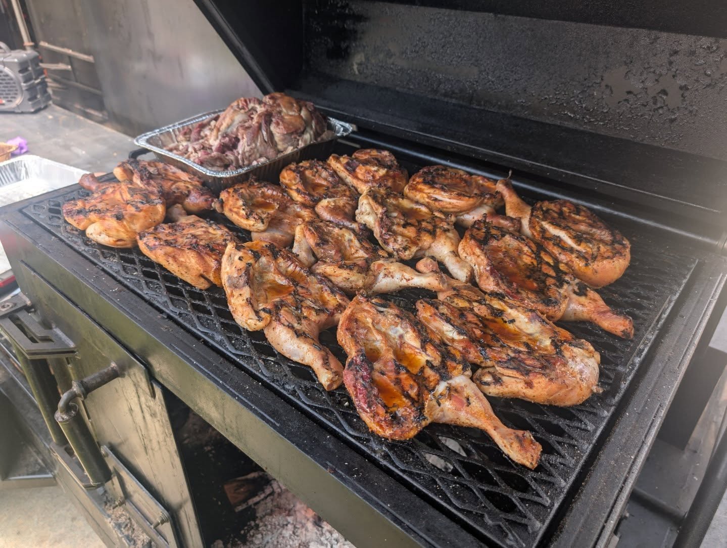 Half Smoked Chicken