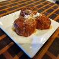Smoked Brisket Meatballs and Marinara